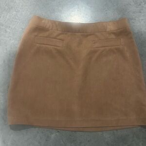 LC Lauren Conrad Women's Brown Pencil Skirt